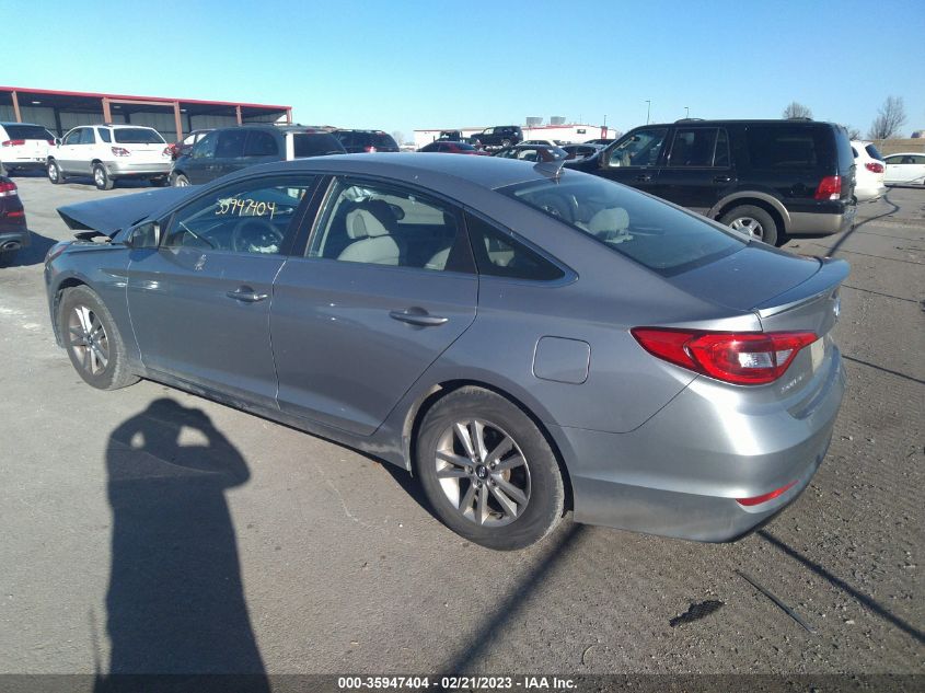 2017 HYUNDAI SONATA 2.4L - 5NPE24AF6HH441592