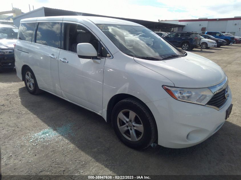 2013 NISSAN QUEST SV - JN8AE2KP9D9060831