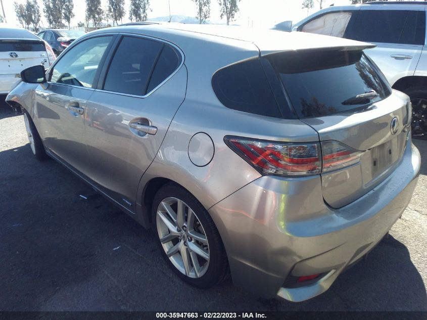 2017 LEXUS CT CT 200H JTHKD5BH3H2286521