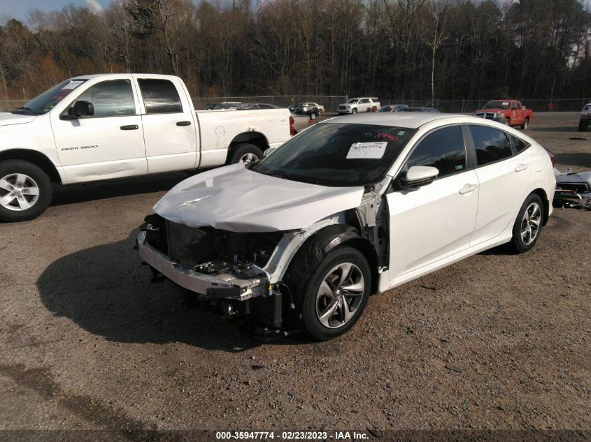 2020 HONDA CIVIC SEDAN LX - 19XFC2F62LE016513