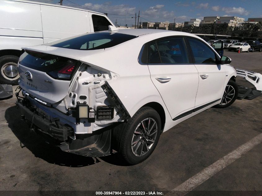2020 HYUNDAI IONIQ ELECTRIC LIMITED KMHC85LJ2LU072527