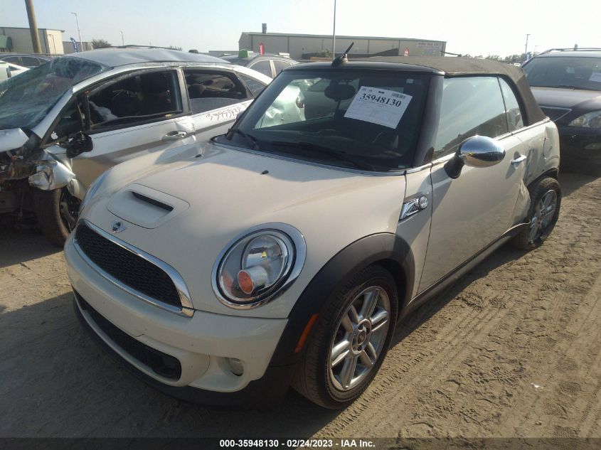 2013 MINI COOPER CONVERTIBLE S - WMWZP3C52DT297575