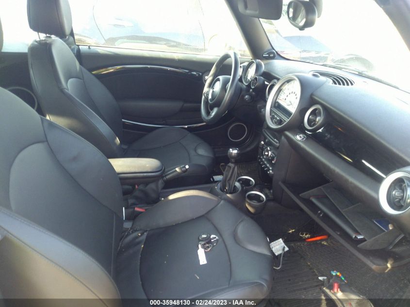 2013 MINI COOPER CONVERTIBLE S - WMWZP3C52DT297575