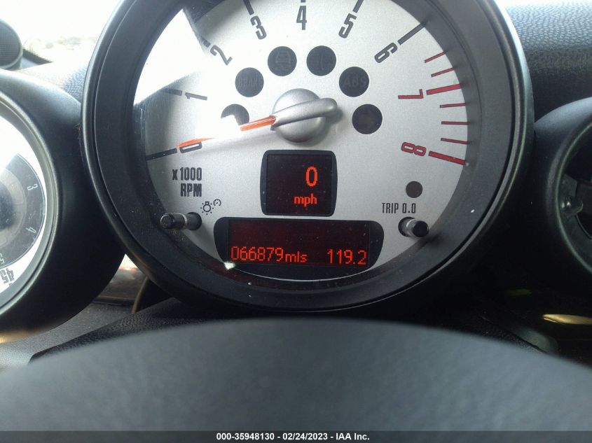 2013 MINI COOPER CONVERTIBLE S - WMWZP3C52DT297575