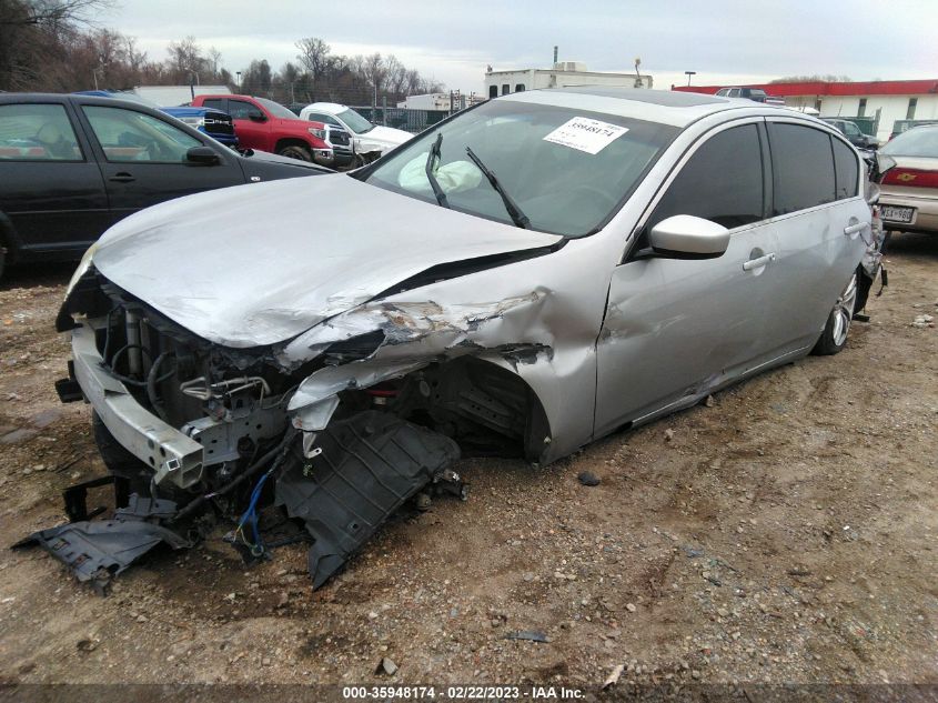 2013 INFINITI G37 SEDAN X JN1CV6AR1DM750877