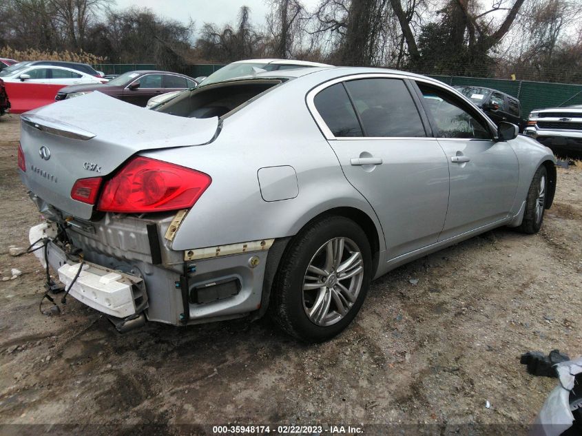 2013 INFINITI G37 SEDAN X JN1CV6AR1DM750877