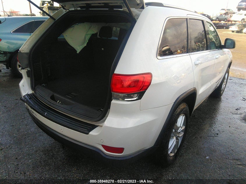 VIN 1C4RJFAG1HC849938 2017 JEEP GRAND CHEROKEE LAREDO