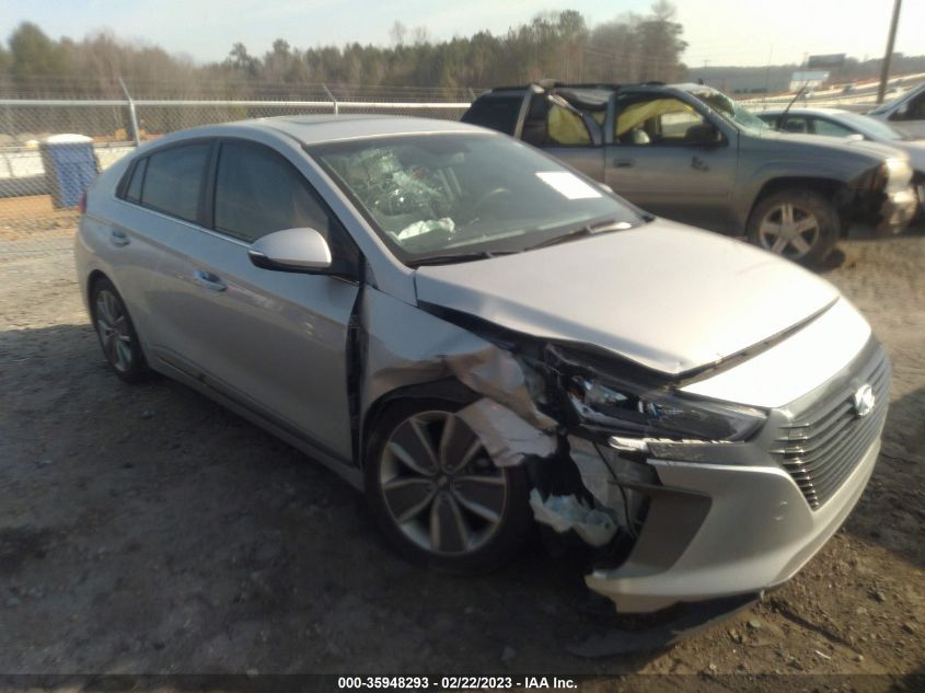 2017 HYUNDAI IONIQ HYBRID LIMITED - KMHC85LC7HU035868