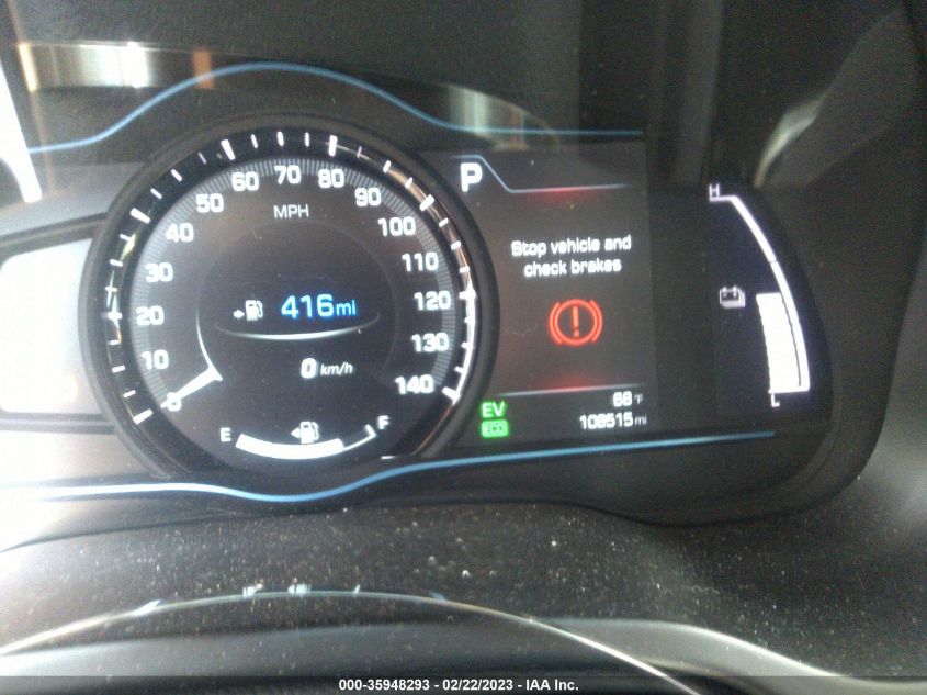 2017 HYUNDAI IONIQ HYBRID LIMITED - KMHC85LC7HU035868