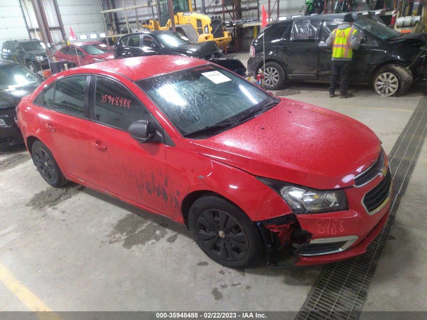 2015 CHEVROLET CRUZE LS - 1G1PA5SH5F7216768