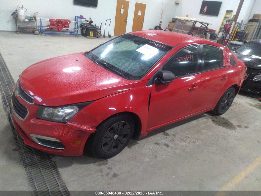 2015 CHEVROLET CRUZE LS - 1G1PA5SH5F7216768