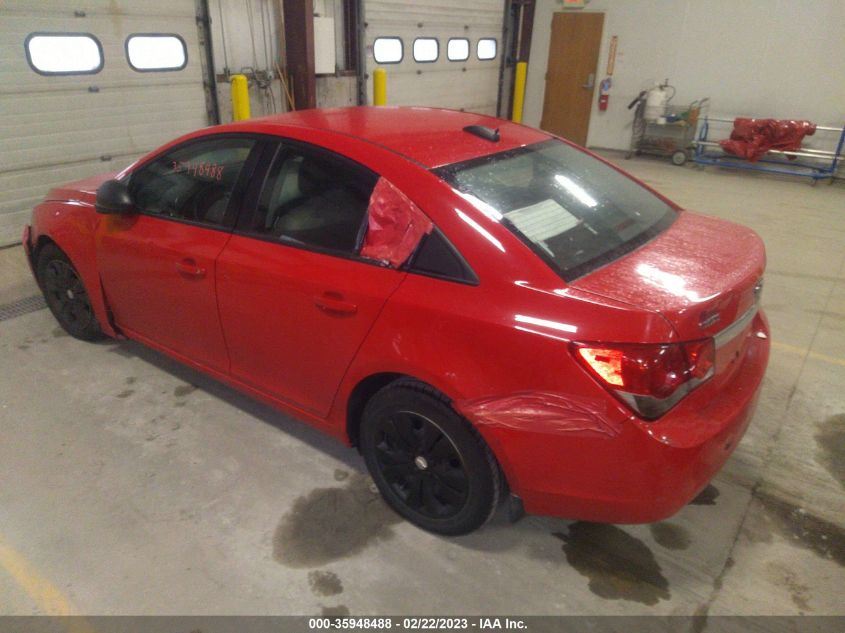 2015 CHEVROLET CRUZE LS - 1G1PA5SH5F7216768