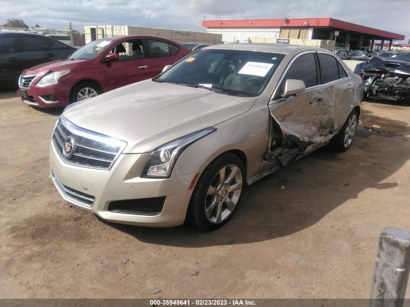 2014 CADILLAC ATS LUXURY RWD - 1G6AB5RX5E0156542