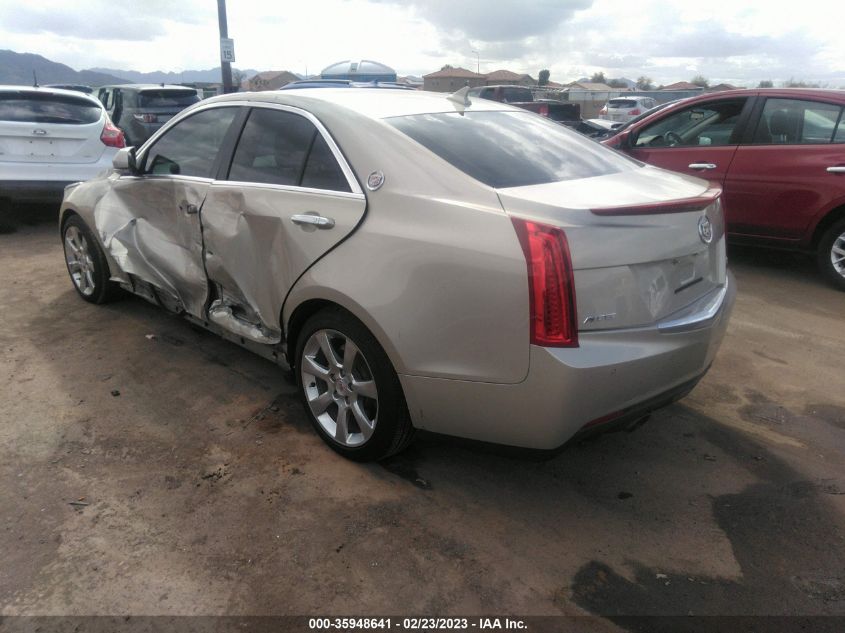 2014 CADILLAC ATS LUXURY RWD - 1G6AB5RX5E0156542