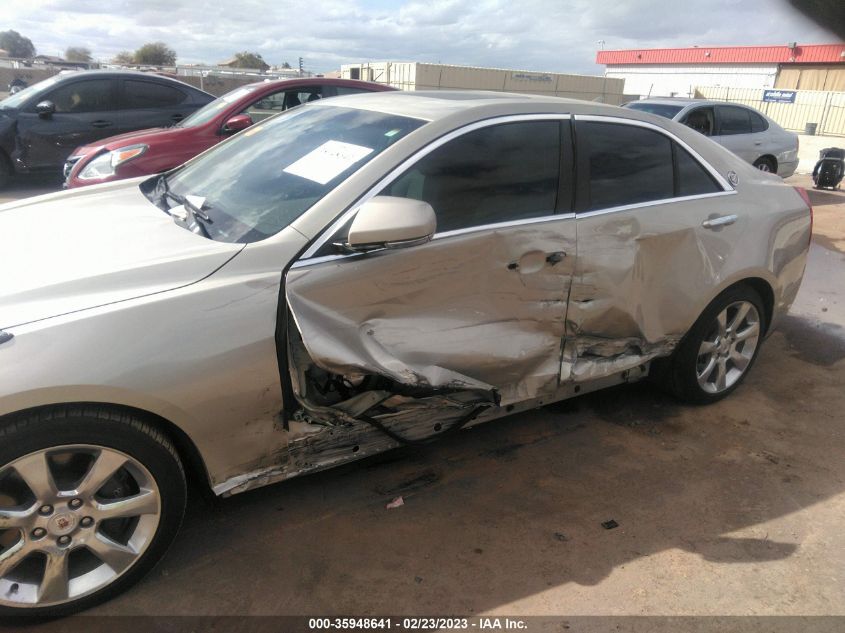 2014 CADILLAC ATS LUXURY RWD - 1G6AB5RX5E0156542