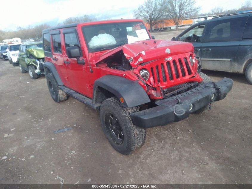 VIN 1C4BJWDG1GL122665 2016 JEEP WRANGLER UNLIMITED no.1