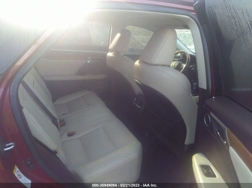 2020 LEXUS RX RX 350 - 2T2HZMAA4LC155230