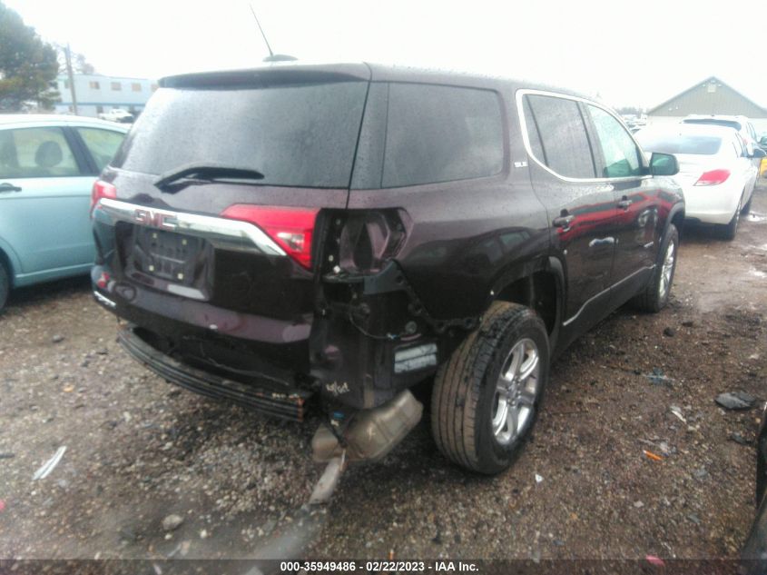 2017 GMC ACADIA SLE 1GKKNKLA7HZ284183