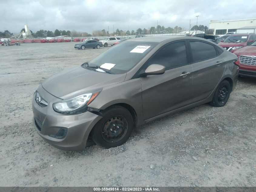 2014 HYUNDAI ACCENT GLS - KMHCT4AE6EU660500