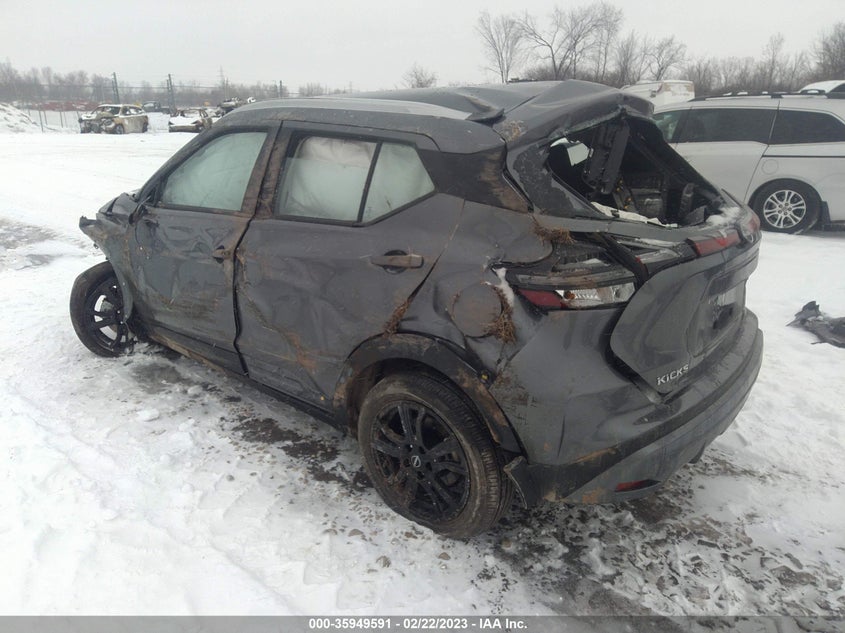 VIN 3N1CP5CV0PL475399 2023 NISSAN KICKS SV
