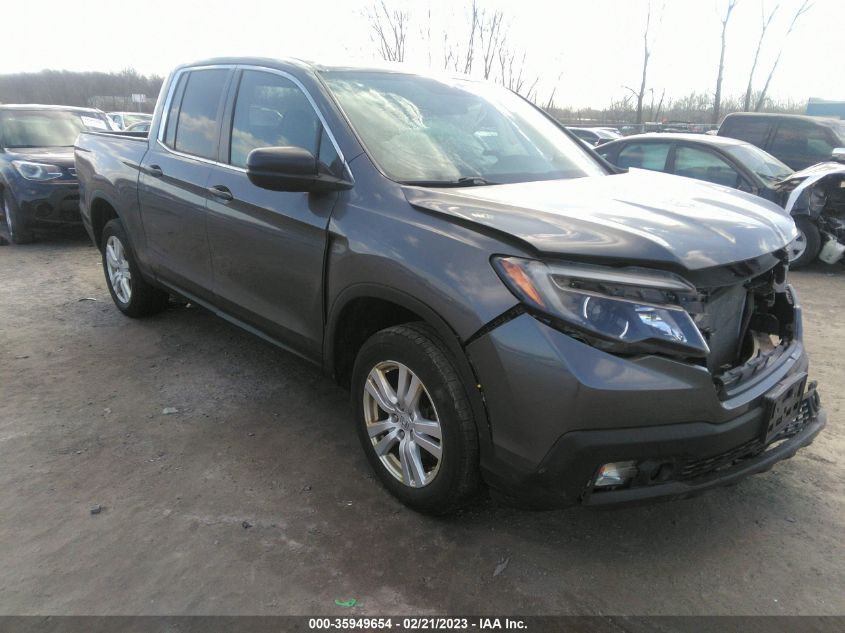5FPYK3F20HB019174 HONDA RIDGELINE RT 2017