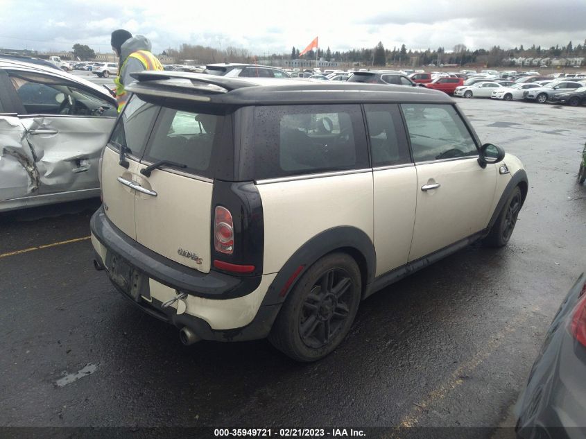 2013 MINI COOPER CLUBMAN S WMWZG3C58DTY33008