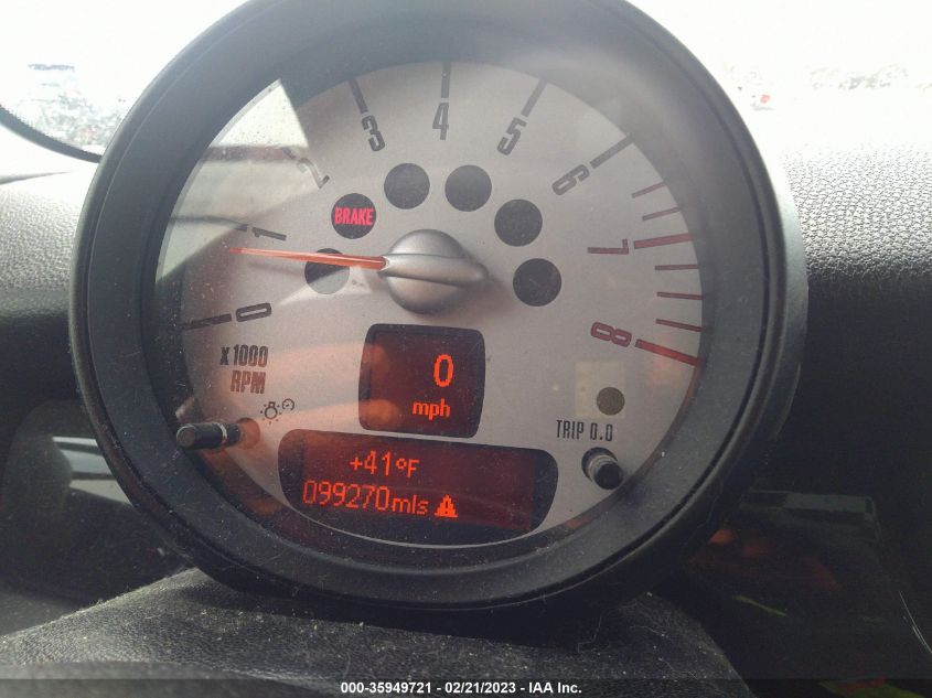 2013 MINI COOPER CLUBMAN S WMWZG3C58DTY33008