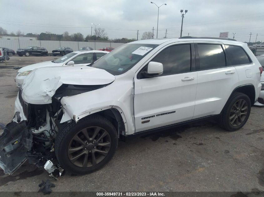 2016 JEEP GRAND CHEROKEE LIMITED 75TH ANNIVERSARY - 1C4RJFBG7GC389388
