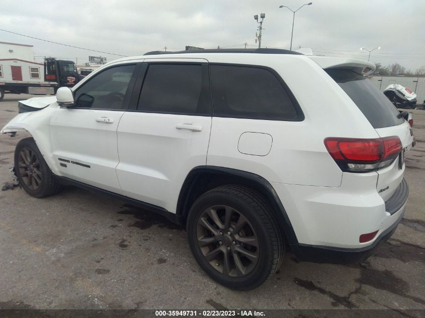 2016 JEEP GRAND CHEROKEE LIMITED 75TH ANNIVERSARY - 1C4RJFBG7GC389388