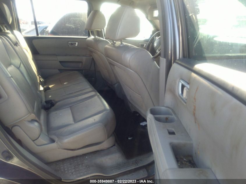 2015 HONDA PILOT EX-L - 5FNYF3H59FB009907