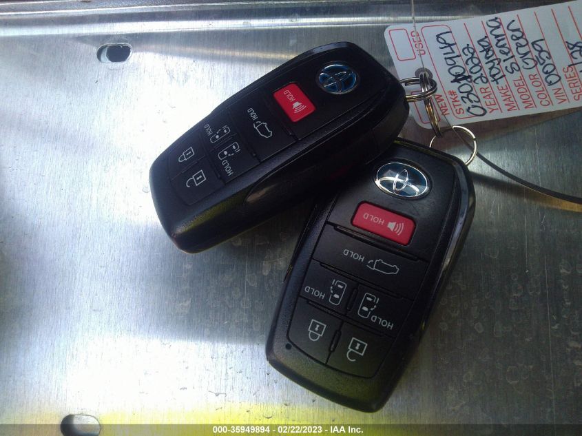2022 TOYOTA SIENNA LIMITED - 5TDZRKEC5NS100059