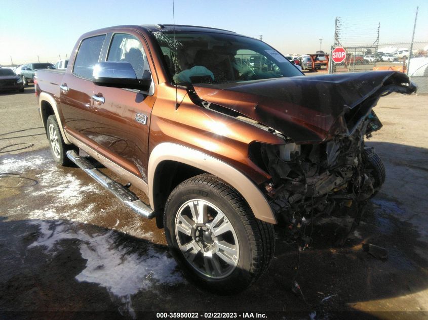 2015 TOYOTA TUNDRA 4WD TRUCK PLATINUM/1794 - 5TFAW5F15FX488877