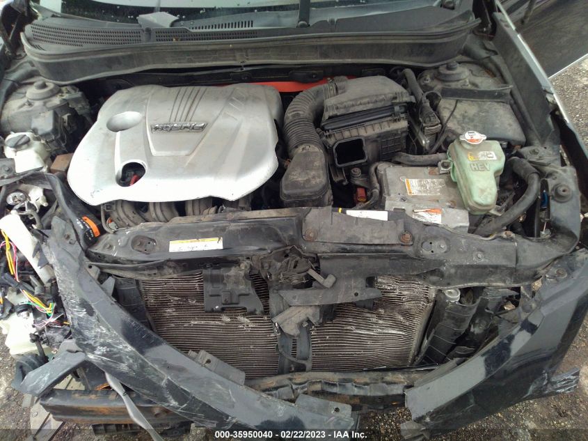 2015 HYUNDAI SONATA HYBRID LIMITED - KMHEC4A42FA119348