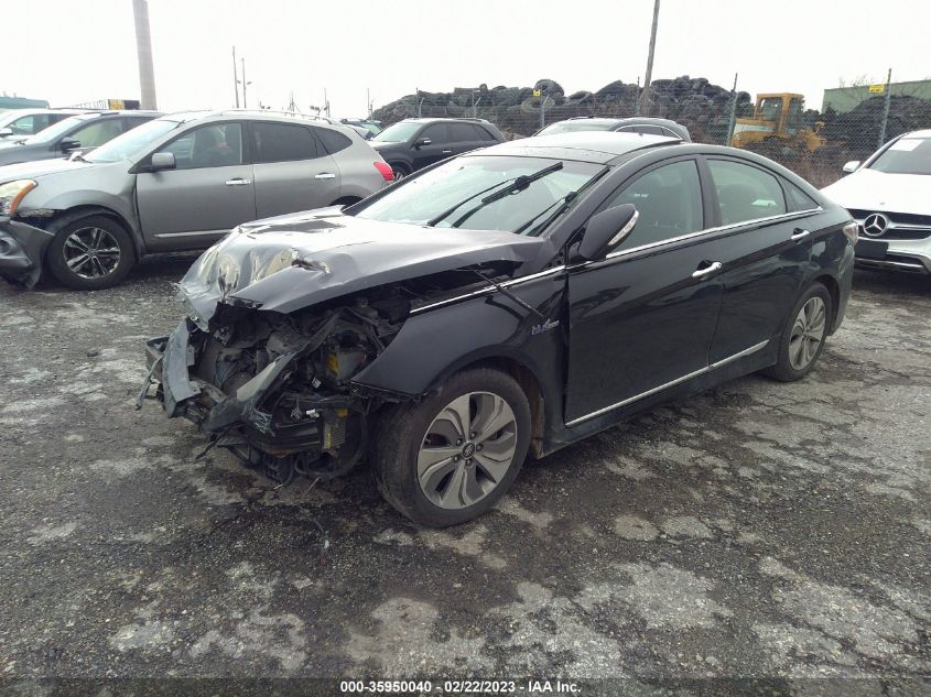 2015 HYUNDAI SONATA HYBRID LIMITED - KMHEC4A42FA119348