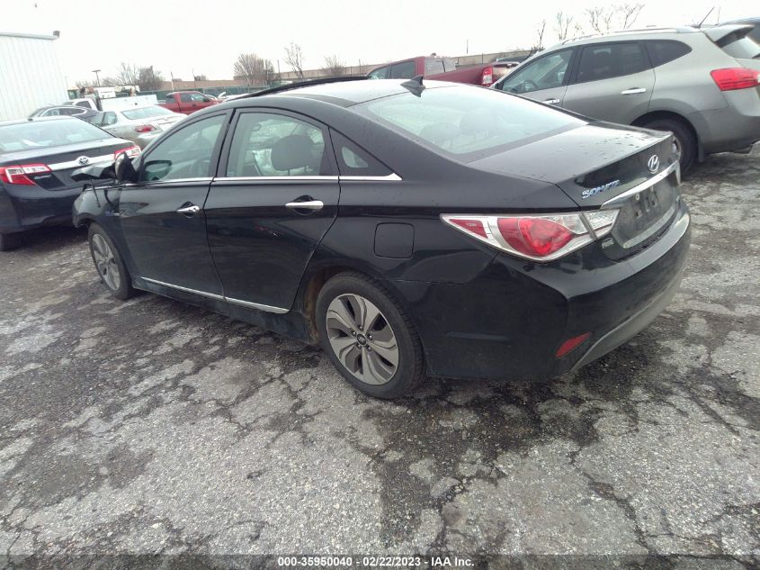 2015 HYUNDAI SONATA HYBRID LIMITED - KMHEC4A42FA119348