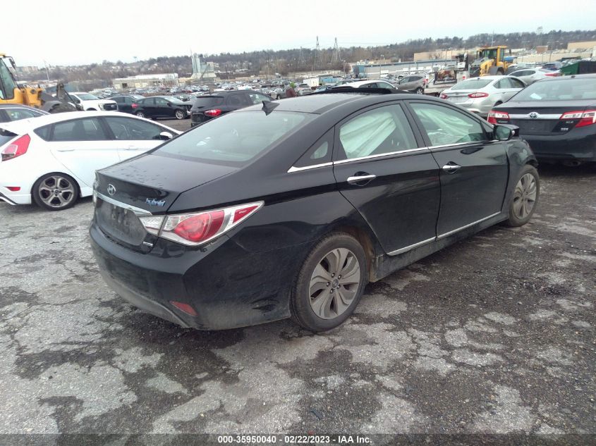 2015 HYUNDAI SONATA HYBRID LIMITED - KMHEC4A42FA119348