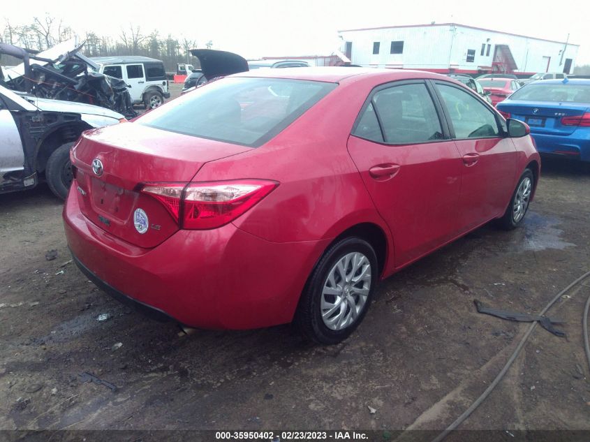 2017 TOYOTA COROLLA L/LE/XLE/SE - 2T1BURHE2HC843409