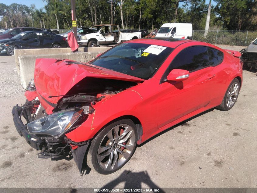2015 HYUNDAI GENESIS COUPE 3.8L ULTIMATE KMHHU6KJ2FU121870