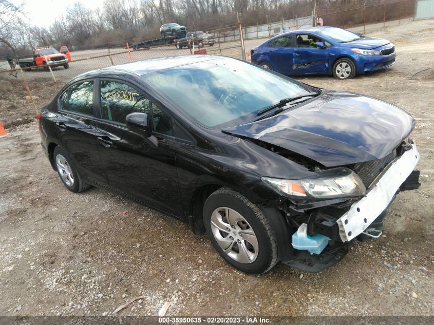 2014 HONDA CIVIC SEDAN LX - 19XFB2F53EE050103