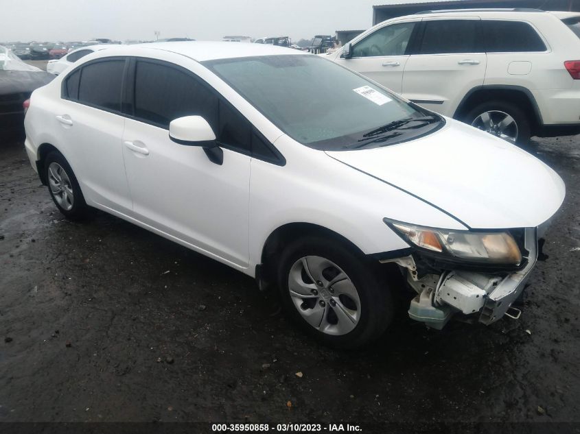 2013 HONDA CIVIC SDN LX - 2HGFB2F5XDH596322