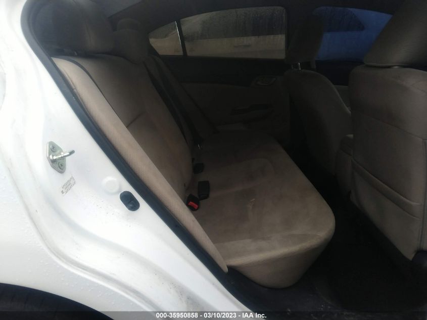 2013 HONDA CIVIC SDN LX - 2HGFB2F5XDH596322