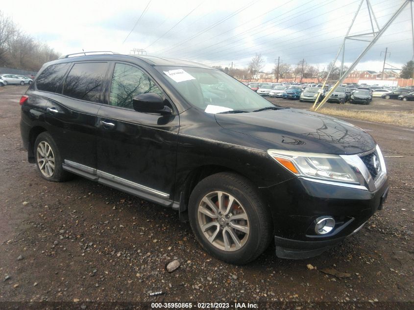 2013 NISSAN PATHFINDER SL - 5N1AR2MM4DC617274