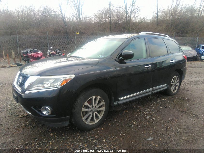 2013 NISSAN PATHFINDER SL - 5N1AR2MM4DC617274