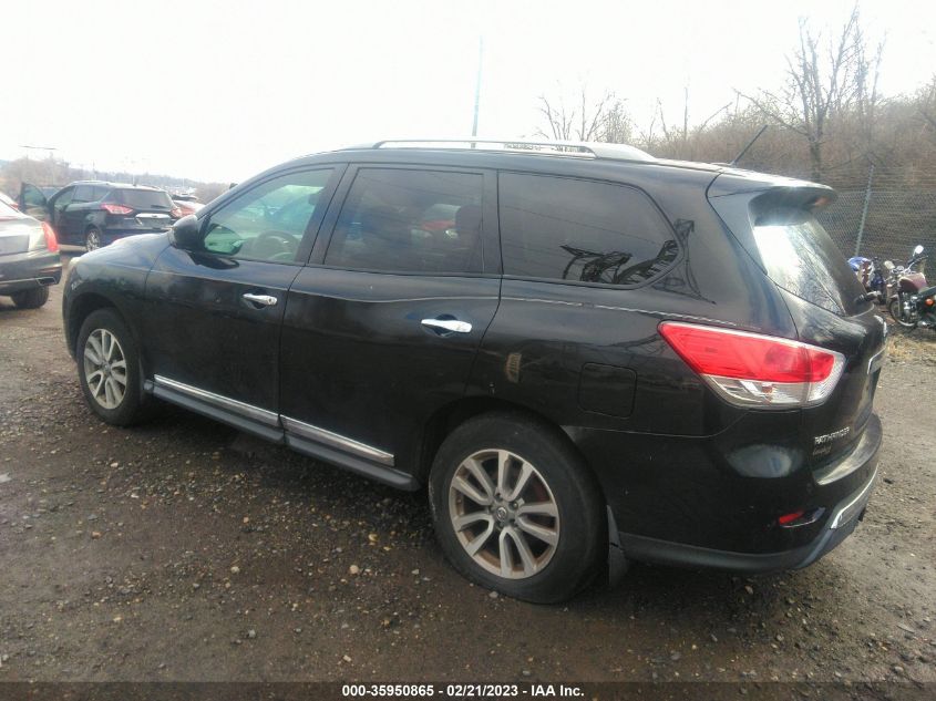 2013 NISSAN PATHFINDER SL - 5N1AR2MM4DC617274