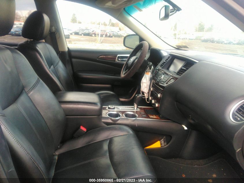 2013 NISSAN PATHFINDER SL - 5N1AR2MM4DC617274