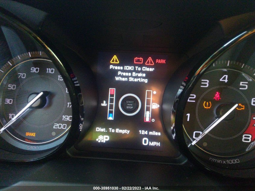 2014 JAGUAR F-TYPE V8 S - SAJWA6GL7EMK04533