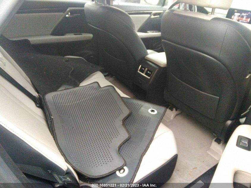 2018 LEXUS RX RX 350 - 2T2ZZMCA9JC096450