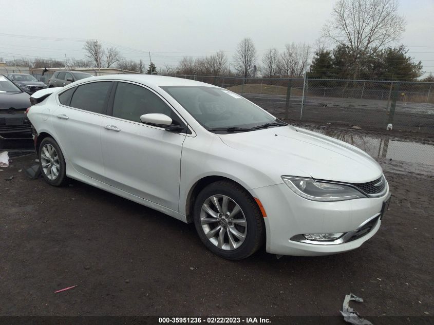 2015 CHRYSLER 200 C - 1C3CCCCG2FN581645