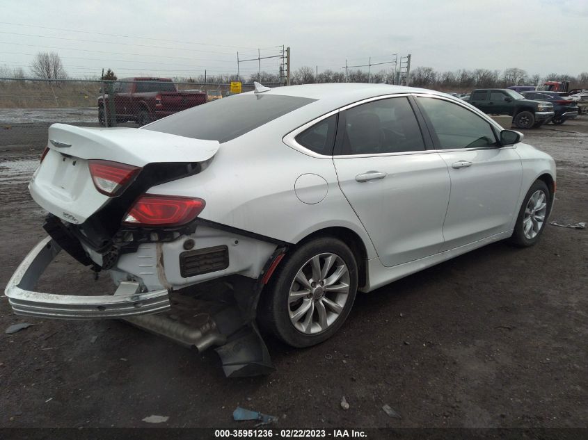 2015 CHRYSLER 200 C - 1C3CCCCG2FN581645