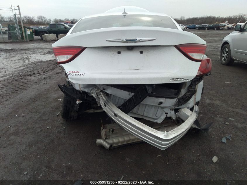 2015 CHRYSLER 200 C - 1C3CCCCG2FN581645